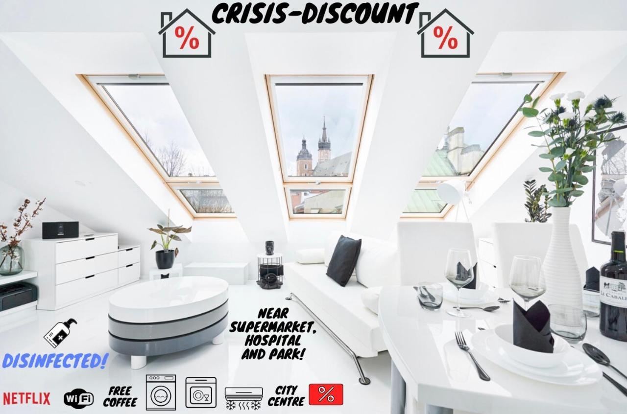 크라쿠프 Unique Design Loft In Middle Of Centre Of Old Town With Netflix 아파트 외부 사진